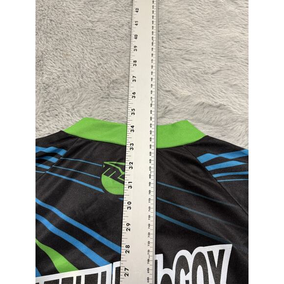 Hatfield McCoy Trails Jersey Shirt Mens 2XL Black Green Blue Motocross MSR Axis - Picture 9 of 9